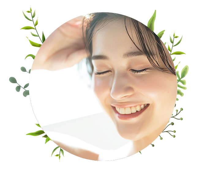 地肌と髪質の健康