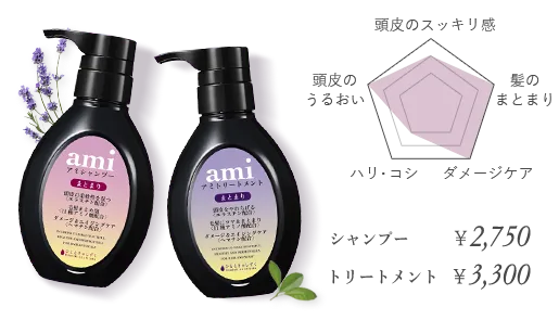 ひとときのしずくamiシャンプー＆トリートメント